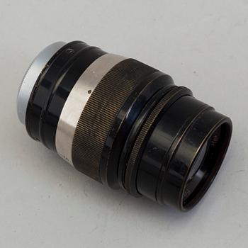 Hektor f=7,3 cm 1:1,9 lens no 122214, Ernst Leitz, Wetzlar.