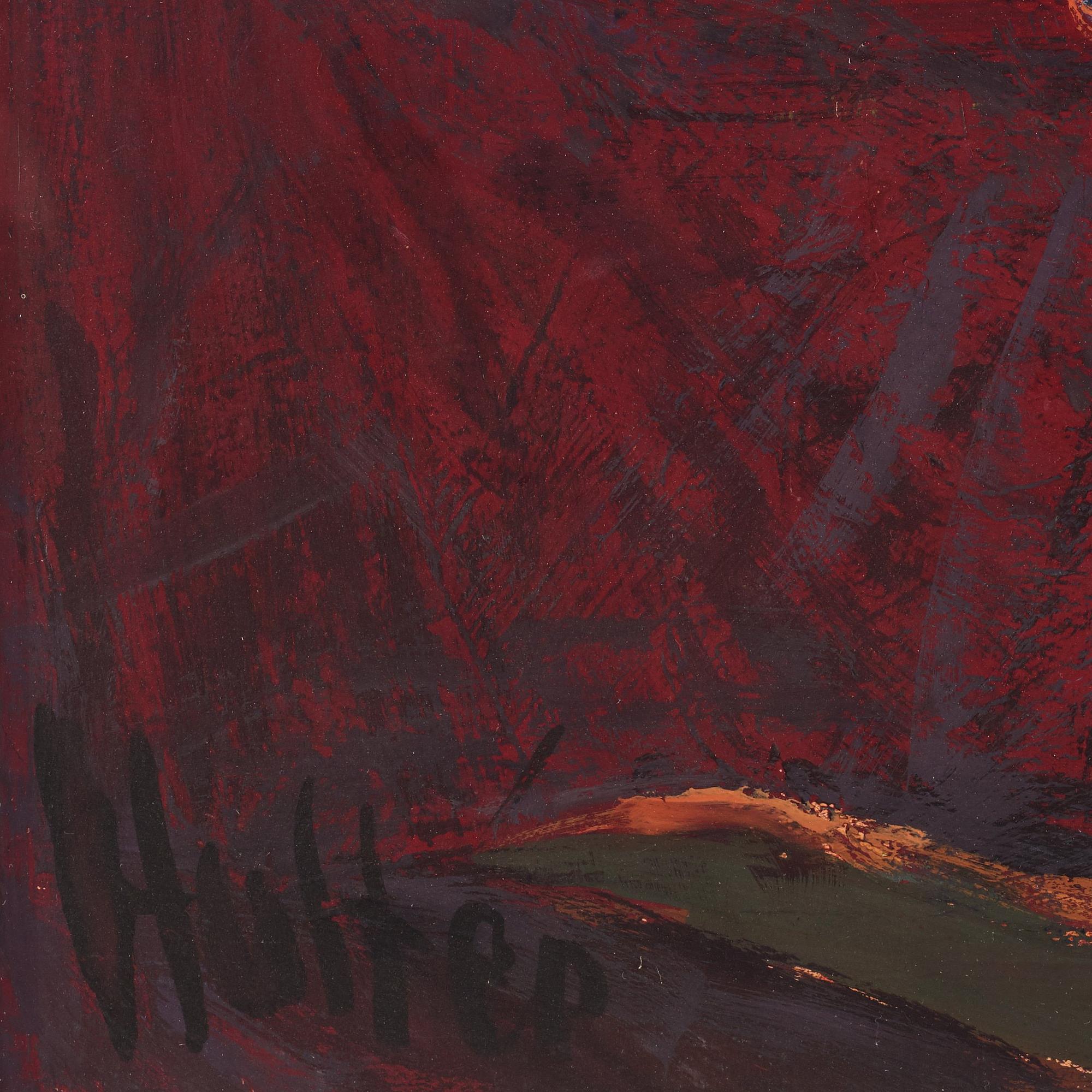CO Hultén, gouache, signerad och utförd 1940.