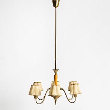 Harald Notini, a ceiling lamp model 11664, Arvid Böhlmarks Lampfabrik, Stockholm, 1950s.