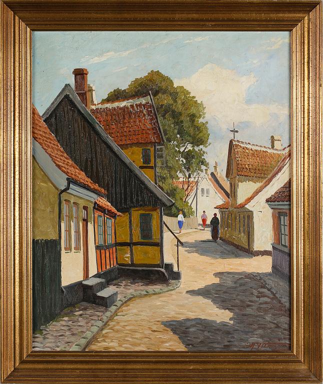 HOLGER YTTING, olja på duk, signerad.