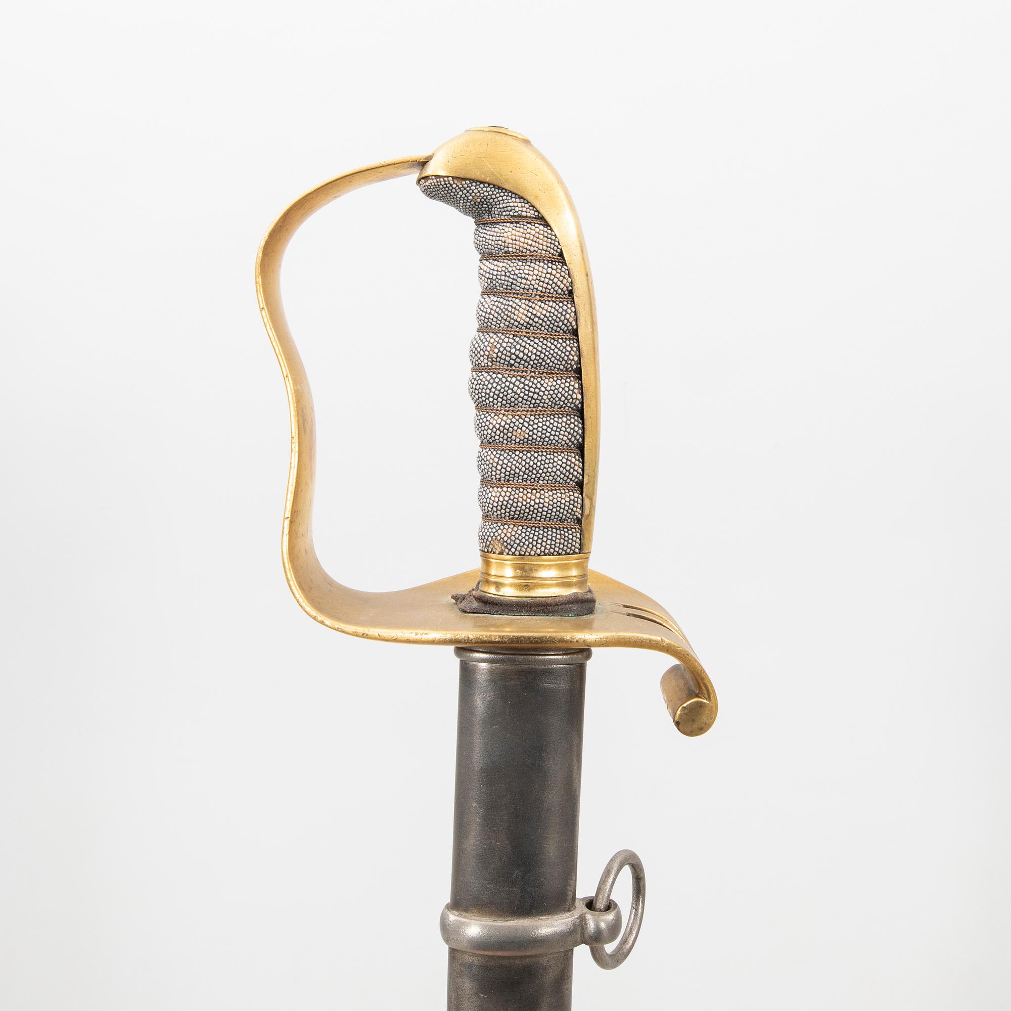 Sabel, 1800-talets mitt för officer.