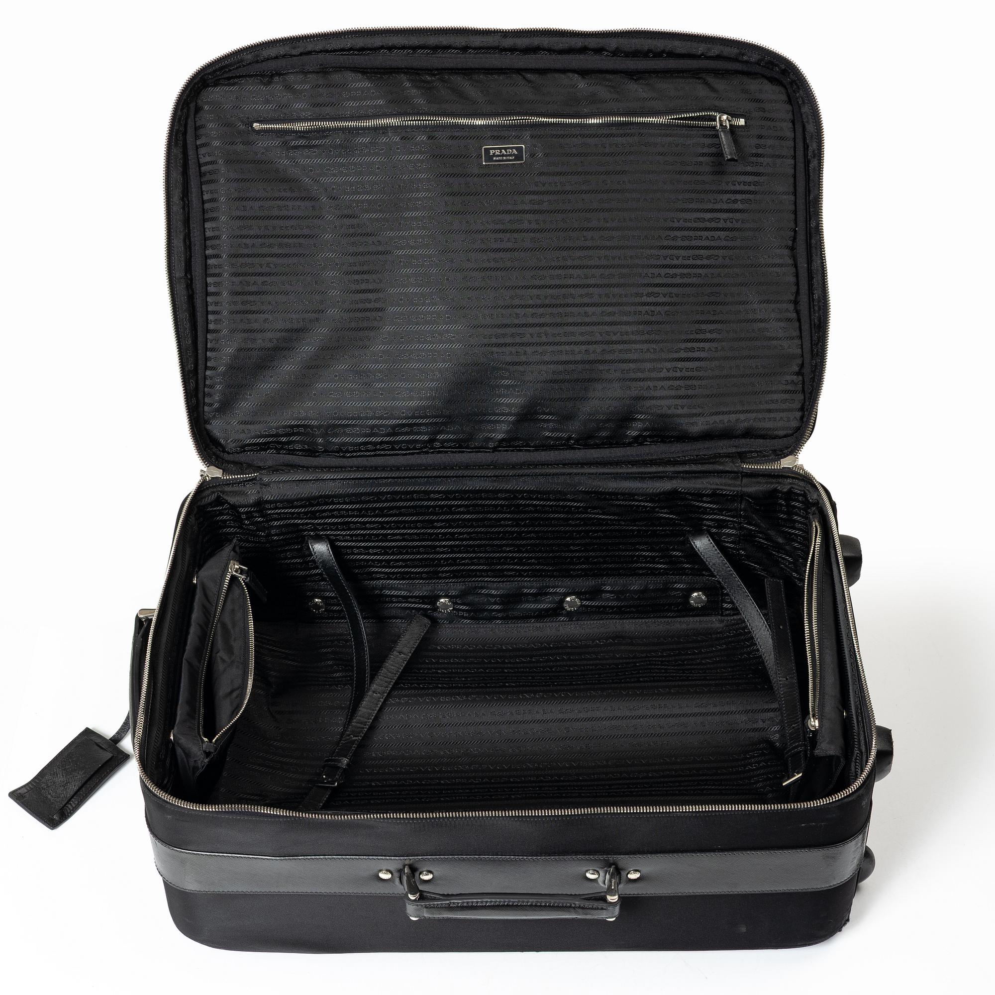 Prada, cabin bag, "Tessuto".