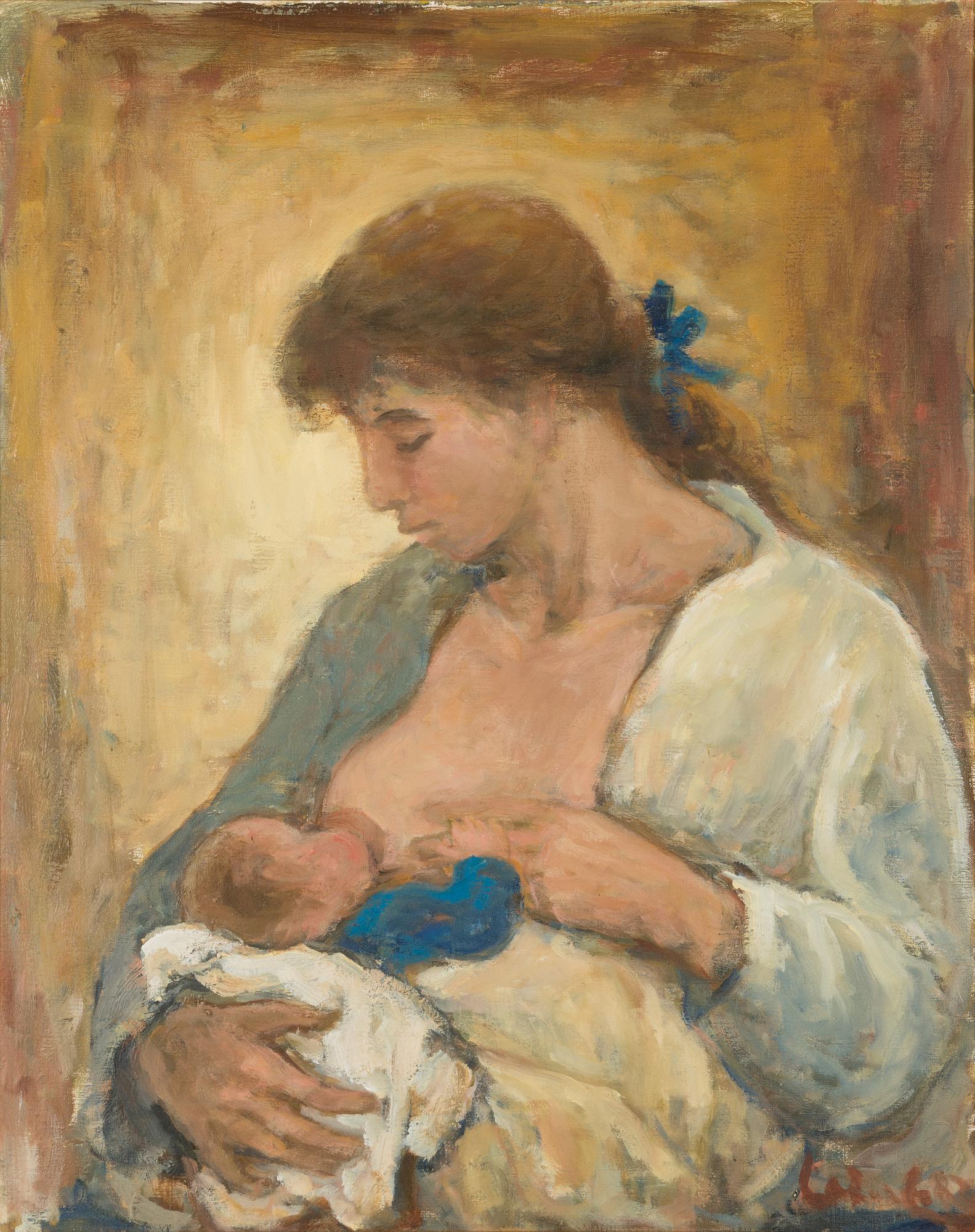 Olavi Laine, oil on canvas, signed.