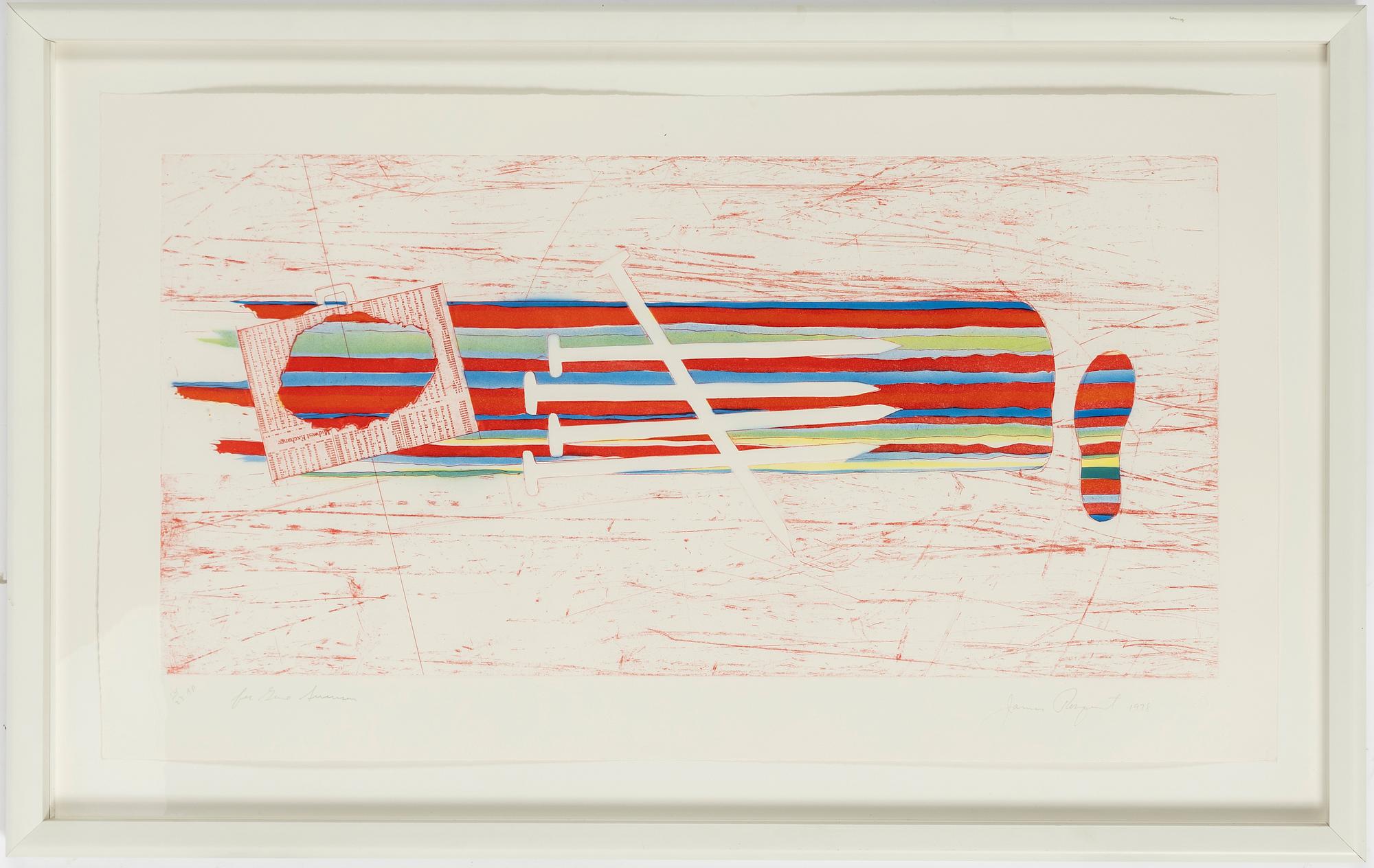 James Rosenquist, "For Gene Swenson".