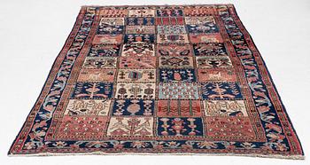 Rug, Bakhtiari, approx. 302 x 160 cm.