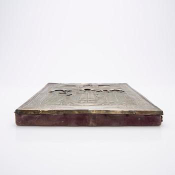 Icon, silver, Moscow, Russia, 1895.