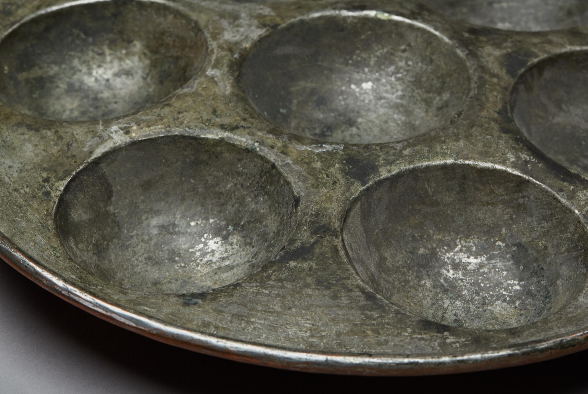 MUNKPANNA, koppar, 1800-talets senare del.