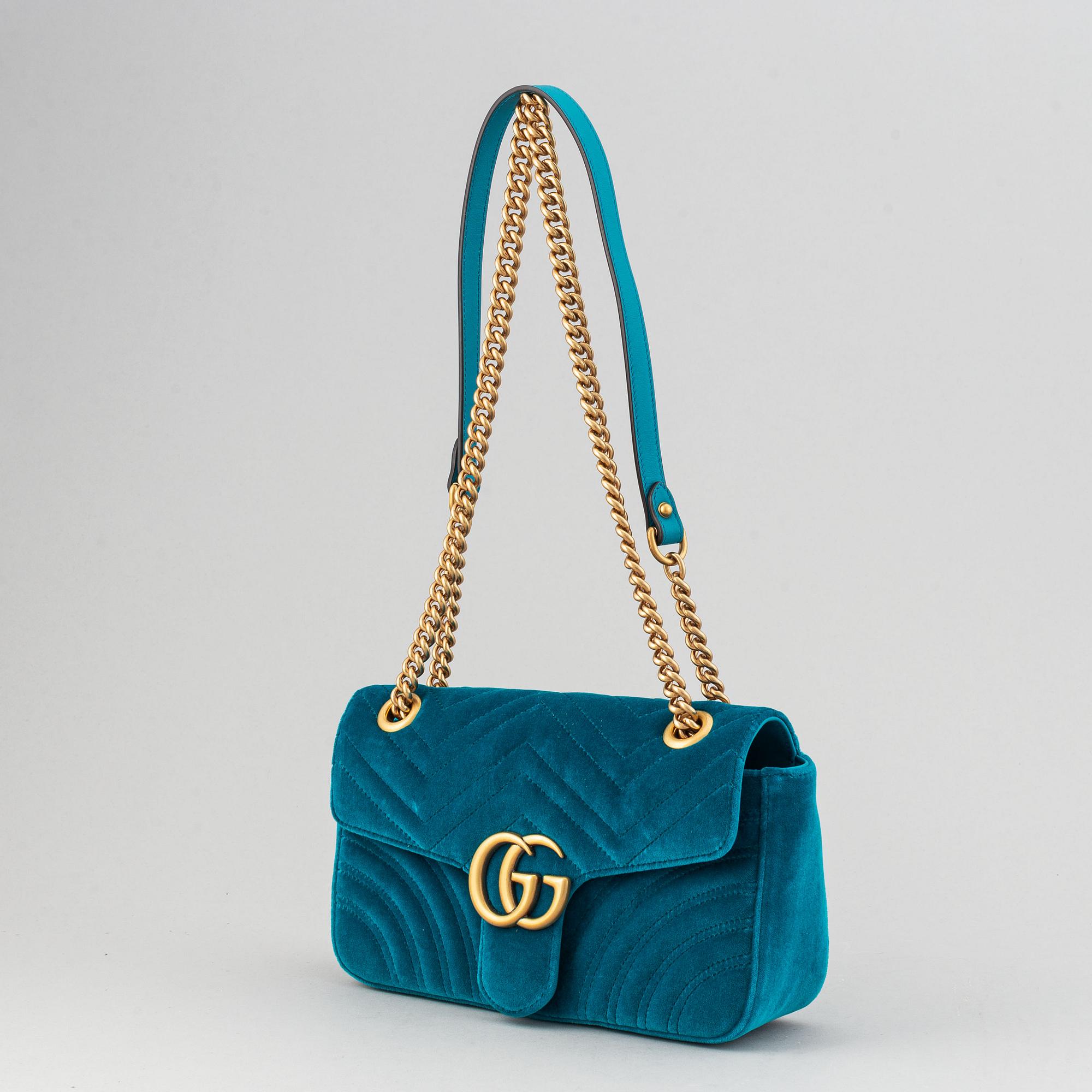 Gucci, "Marmont Velvet", väska.