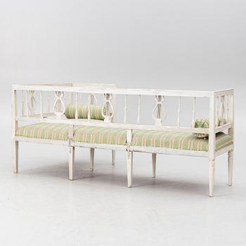 Salongsgrupp, gustaviansk, 1800-talets början.