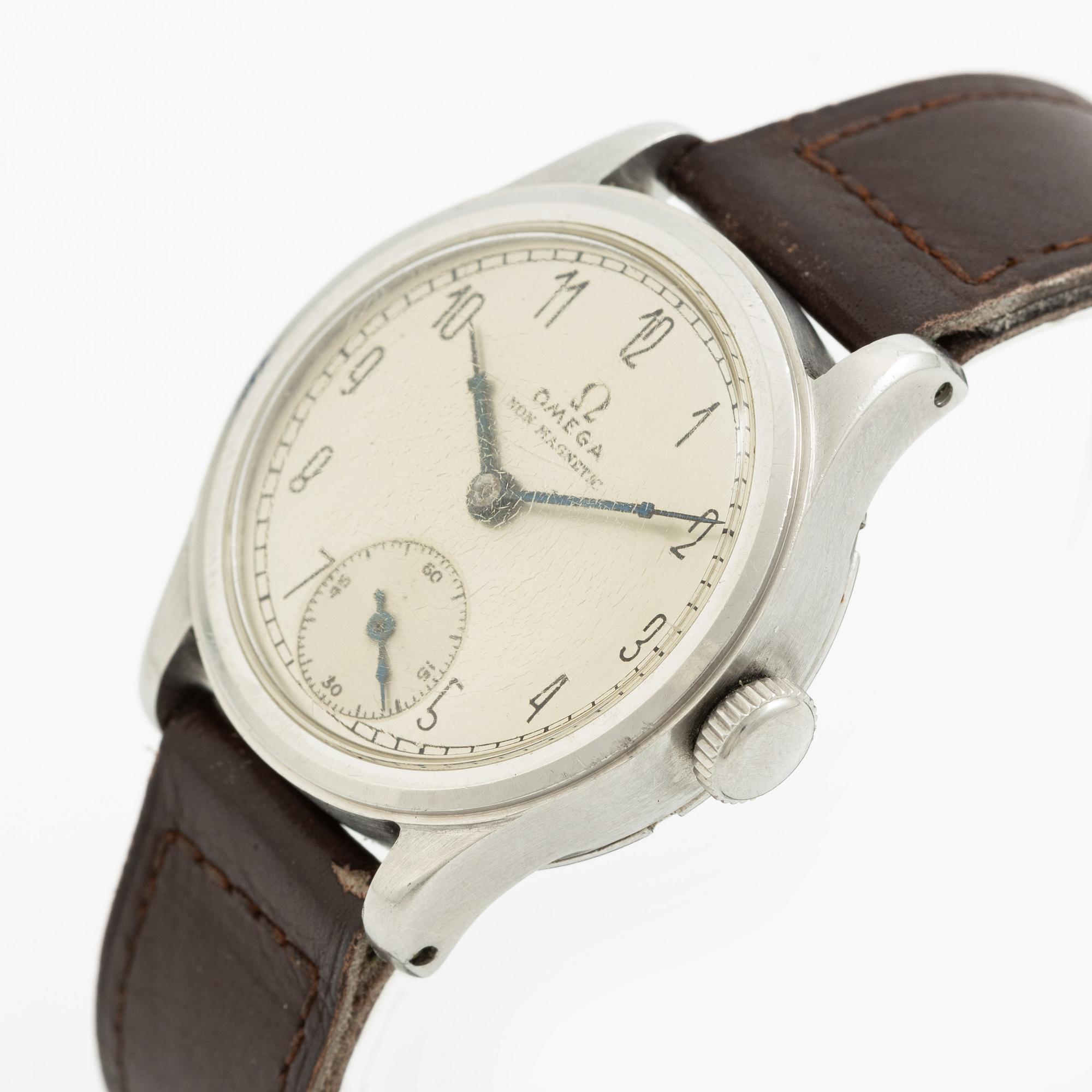 Omega, Non-Magnetic, armbandsur, 30,5 mm.