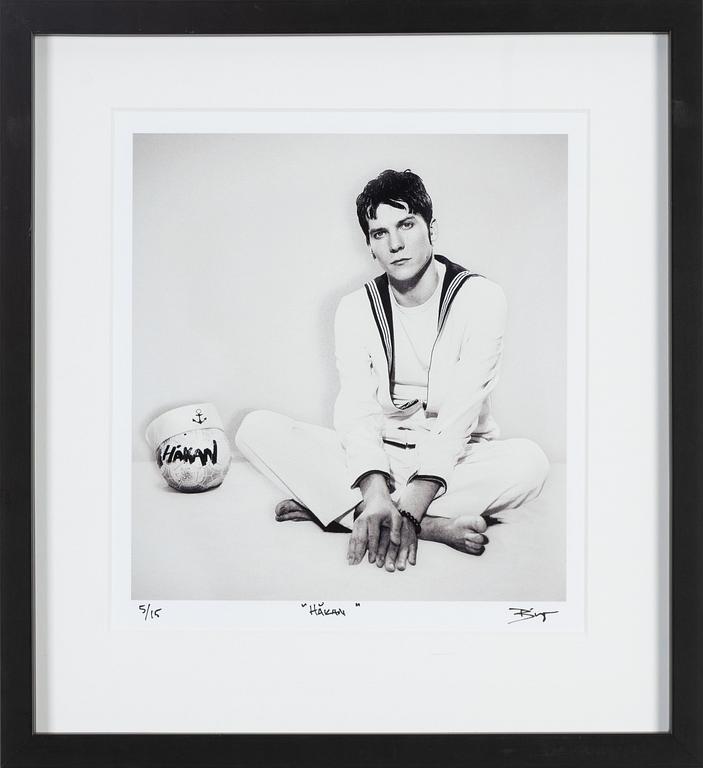 Bingo Rimér, pigment print, signed 5/15.