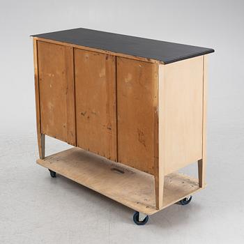 A painted sideboard, 20th Century.