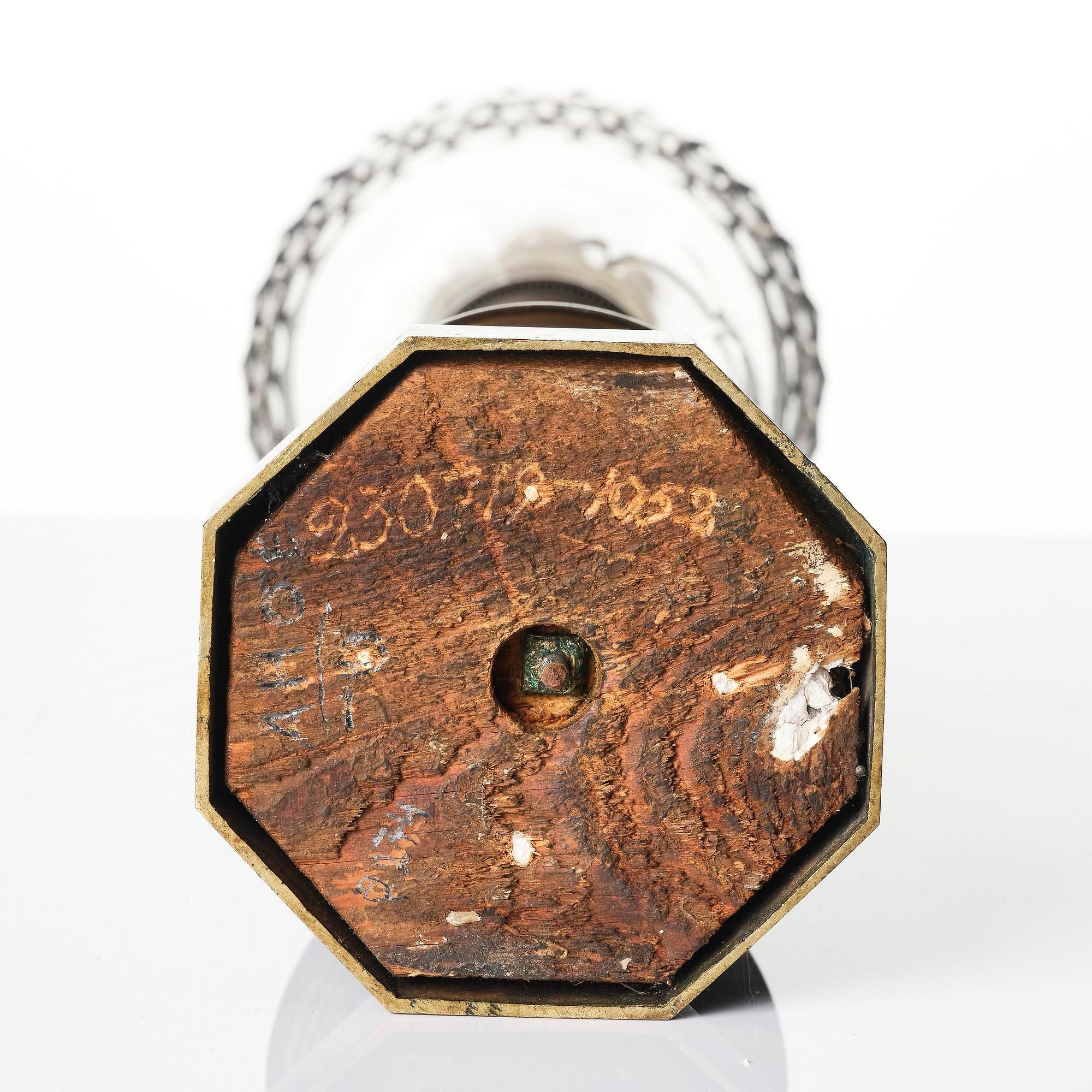 Bordslampa, Frankrike, 1800-talets senare del, Empirestil.