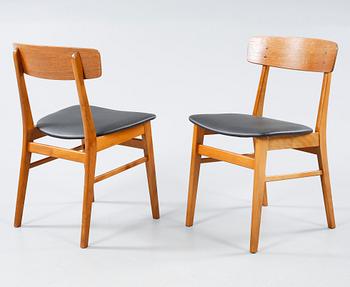 Four 1950/60s Farstrup chairs.