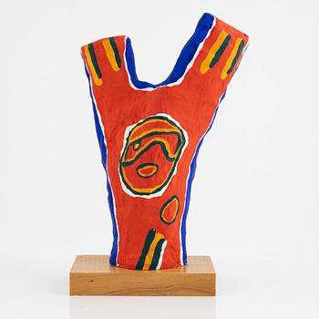 Bengt Lindström, "Y:et", sculpture, painted plaster.