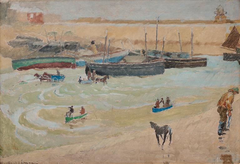 Carl Wilhelmson, "Regn" (St Ives, Cornwall).