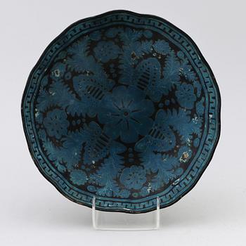 SKÅL, papier maché, 1800-/1900-tal.