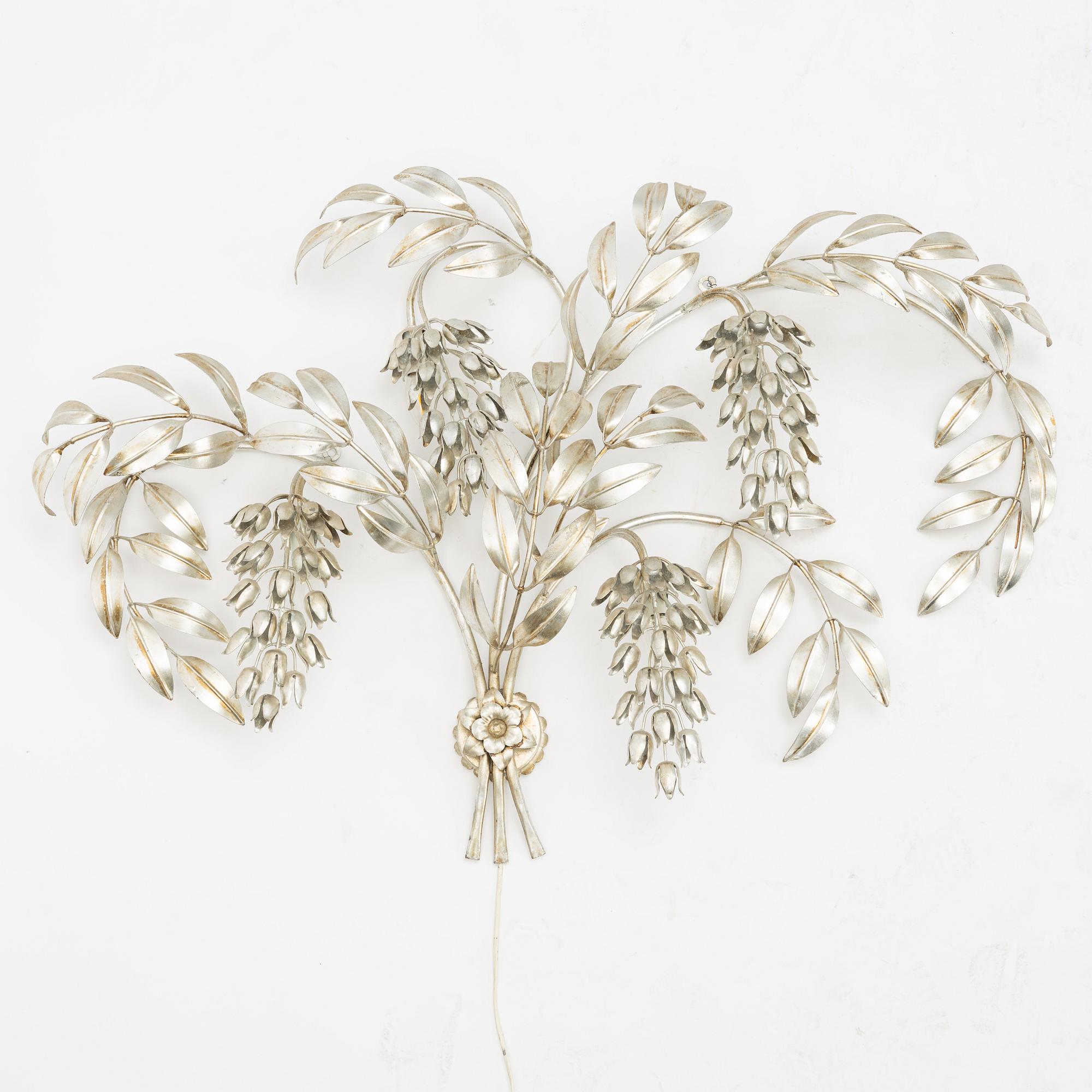 Wall lamp, probably Italy, 1970s.