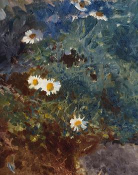 Bruno Liljefors, Partridge with chicks.