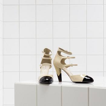 SKOR, Chanel, storlek 40 1/2.