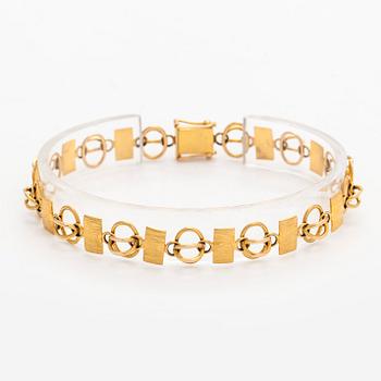 Björn Weckström, bracelet, 14K gold.