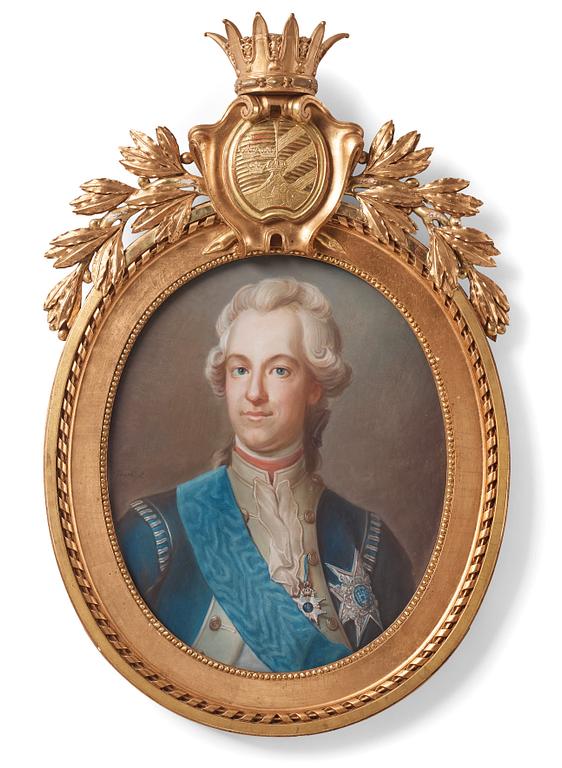 Lorens Pasch d y Attributed to, "Fredrik Adolf, Duke of Östergötland" (1750-1803).