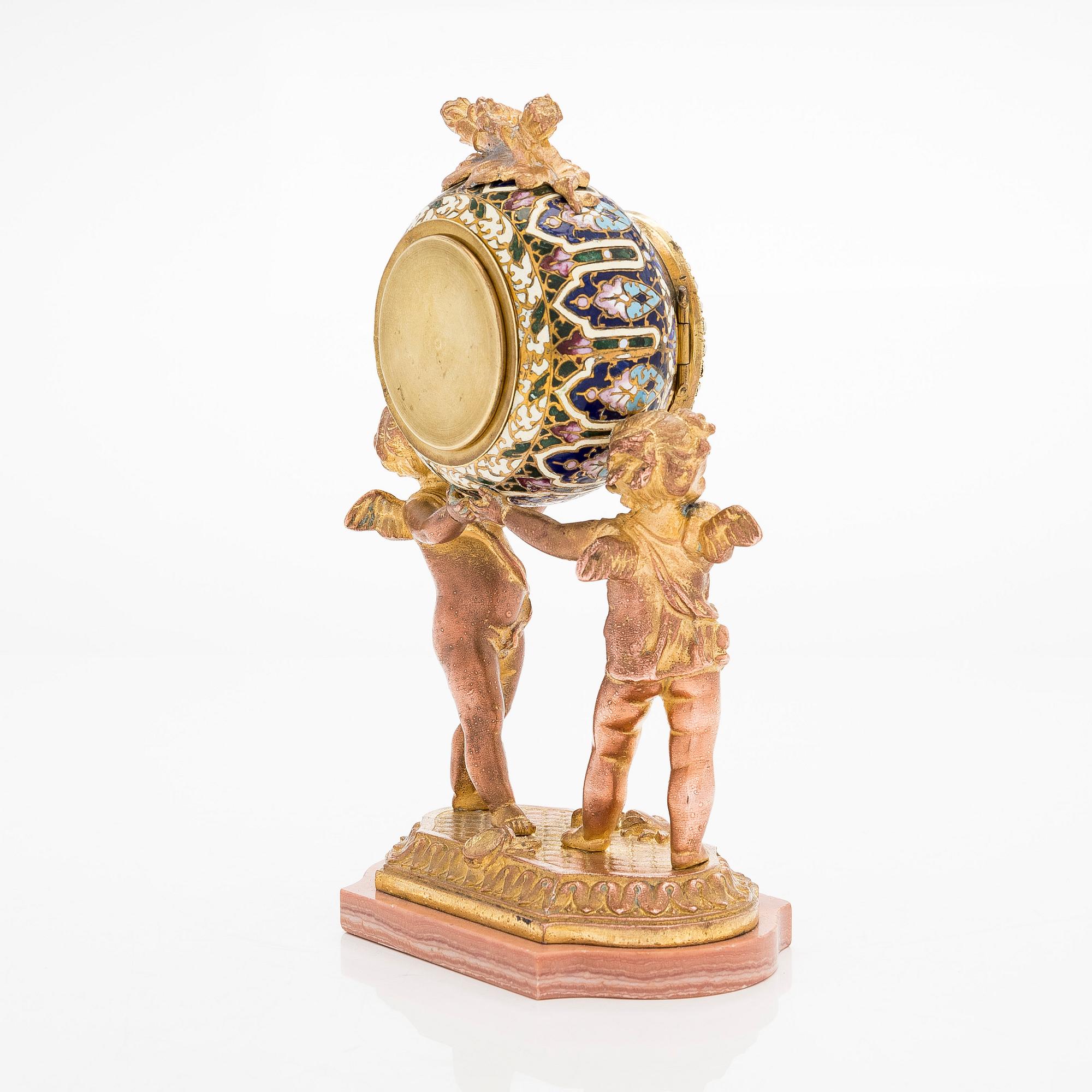 Pöytäkello, Louis XVI-tyyli, Pedrini noin 1900.