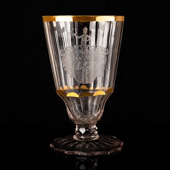 Glass, Germany, mid-18th century, Rococo.