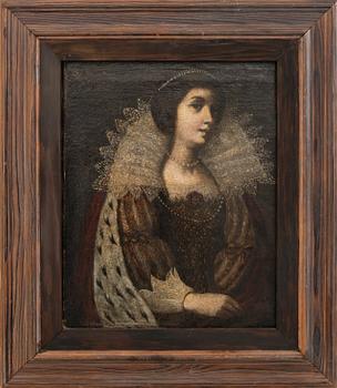 Unknown artist, portrait of a nobel lady.