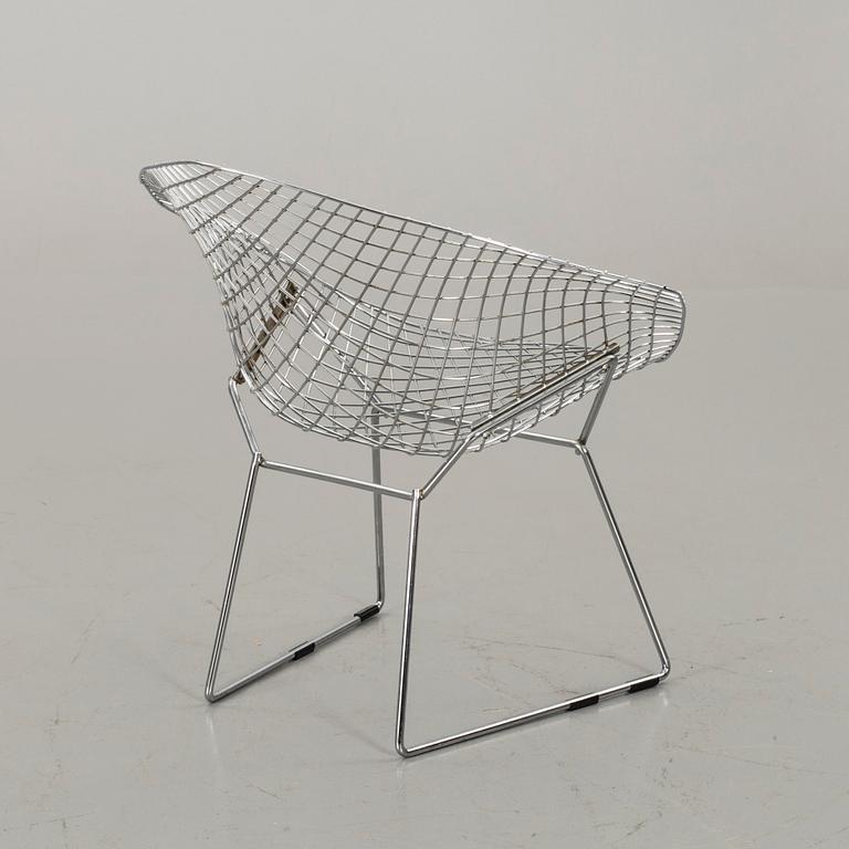 HARRY BERTOIA, fåtölj "Diamond chair", 1900-talets senare del.