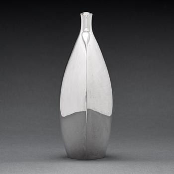 Carl Nyströmer, a sterling silver vase, Stockholm 1961.