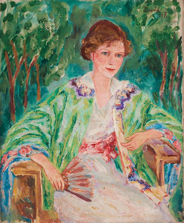 Nils von Dardel, Portrait of Nita Wallenberg.