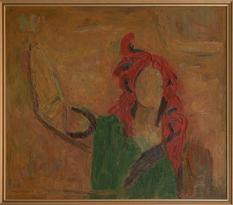 Olavi Heino, oil on canvas, signed and dated 1986 a tergo.