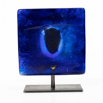 Kjell Engman, a glass sculpture, Kosta Boda, signed.