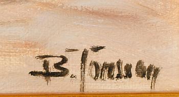 BROR JÖNSSON , olja på duk, signerad.