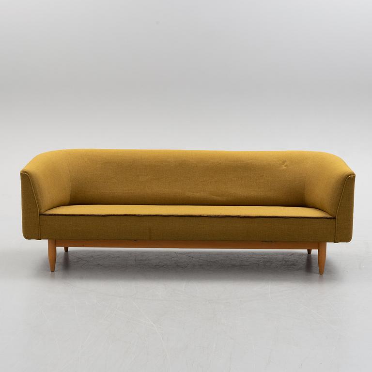 A Scandinavian Modern oak sofa, 1960's.