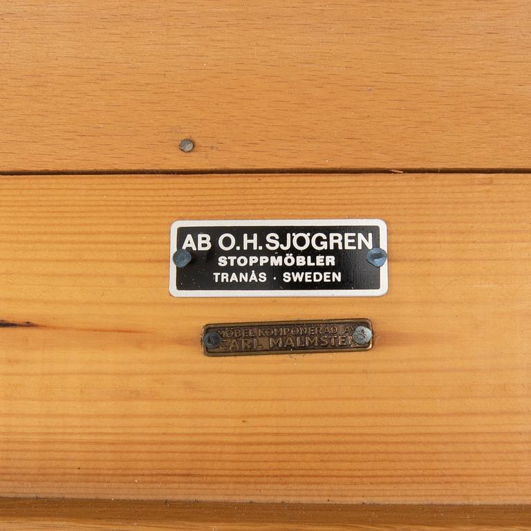 Carl Malmsten, soffa, Visingsö 1900-talets senare del.