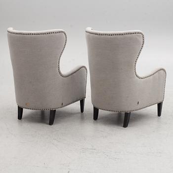 A pair of "Mischa" armchairs from Artwood.