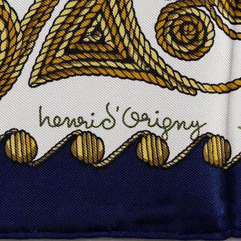 HERMÈS, scarf, 'Arabesques'.