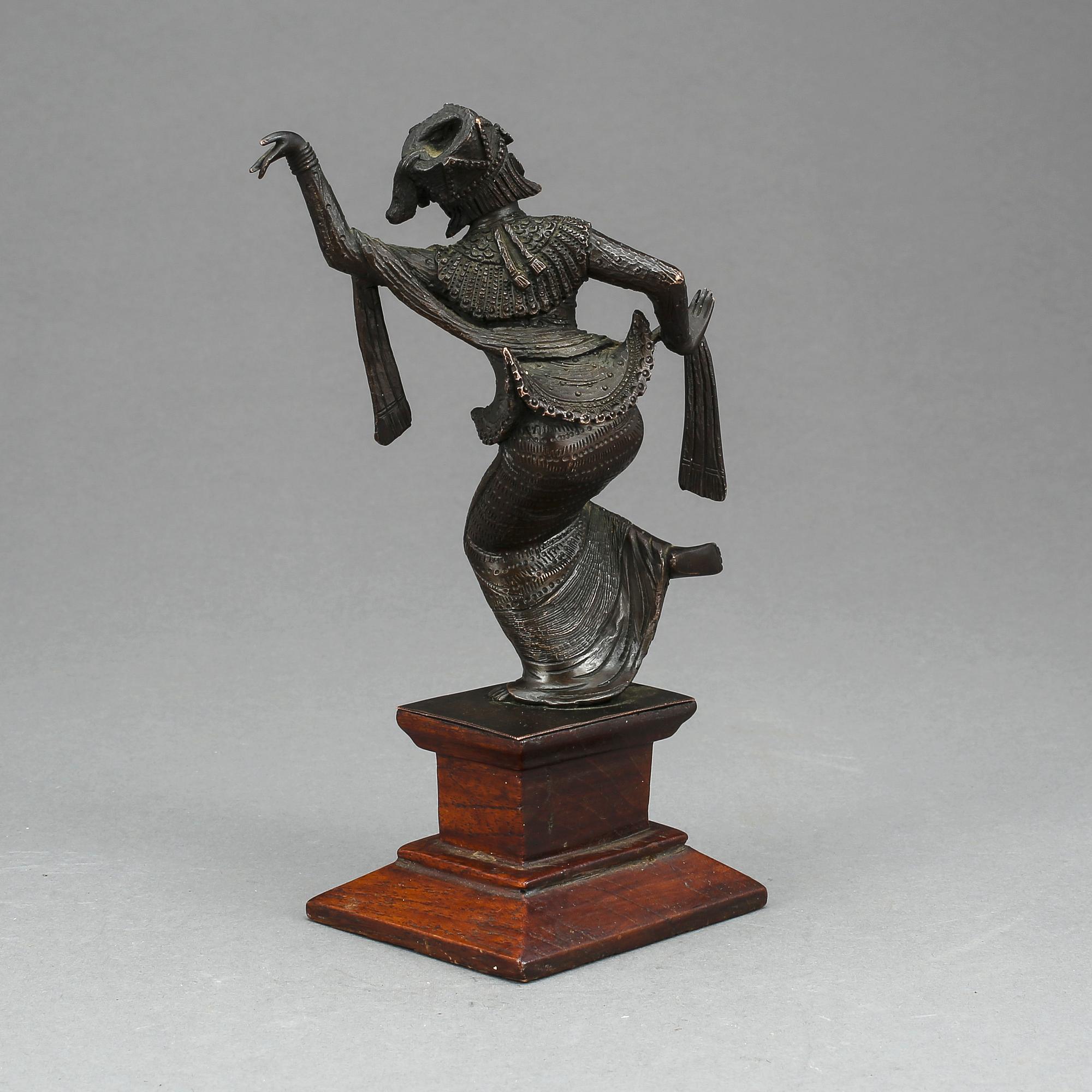 FIGURIN, brons, Burma, troligen 1800-tal.