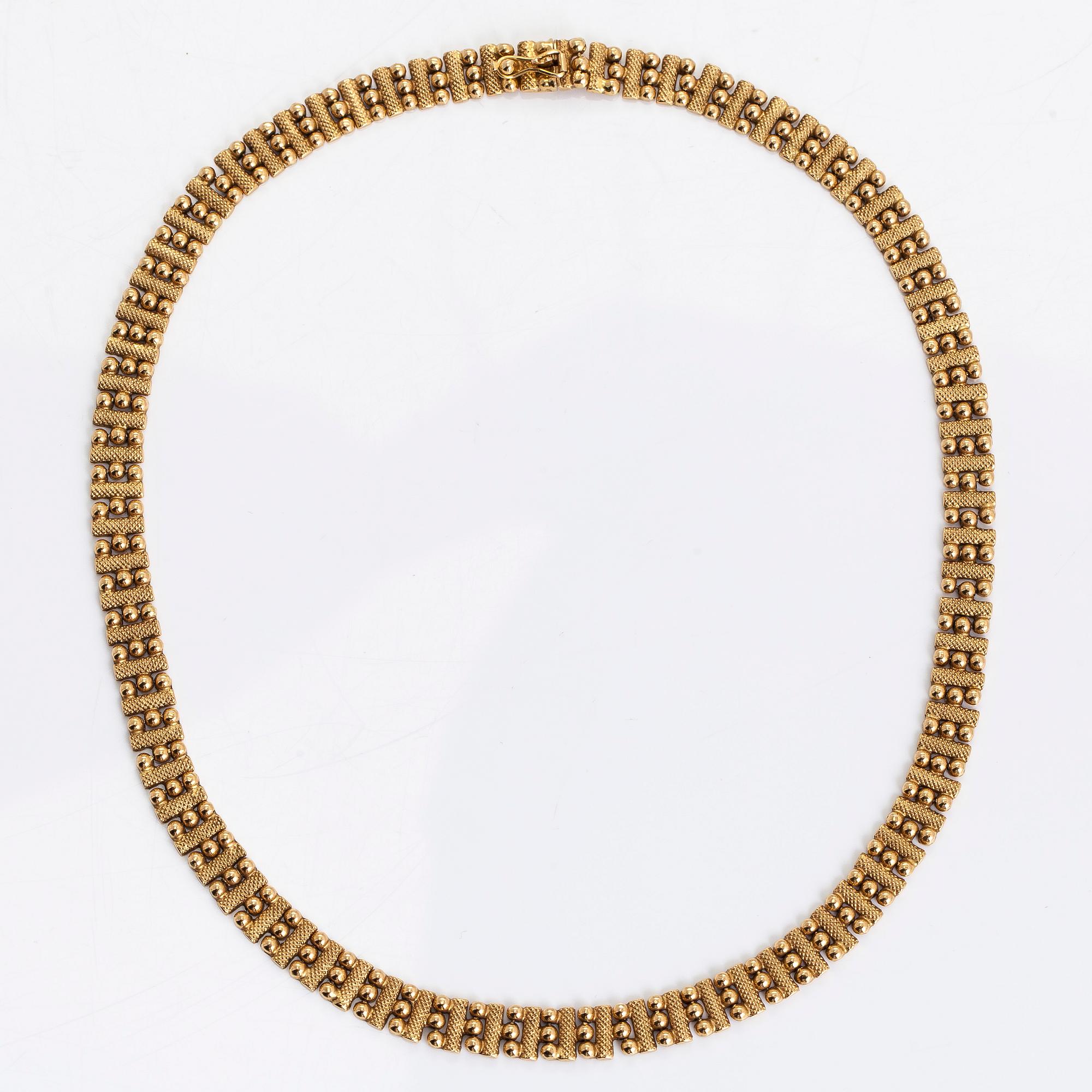 Halsband, 18K guld.