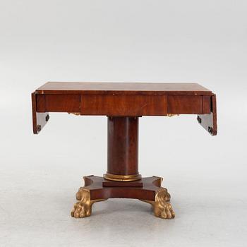 A Swedish Mahogany Table, Karl-Johan, early 19th century.