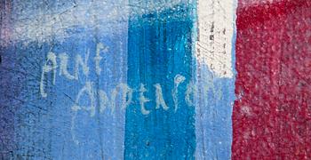 Arne Andersson, olja på duk lagd på pannå,