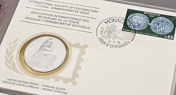 MINNESMYNT, 36 st, sterlingsilver, 1900-talets andra hälft. Vikt ca 700 g.