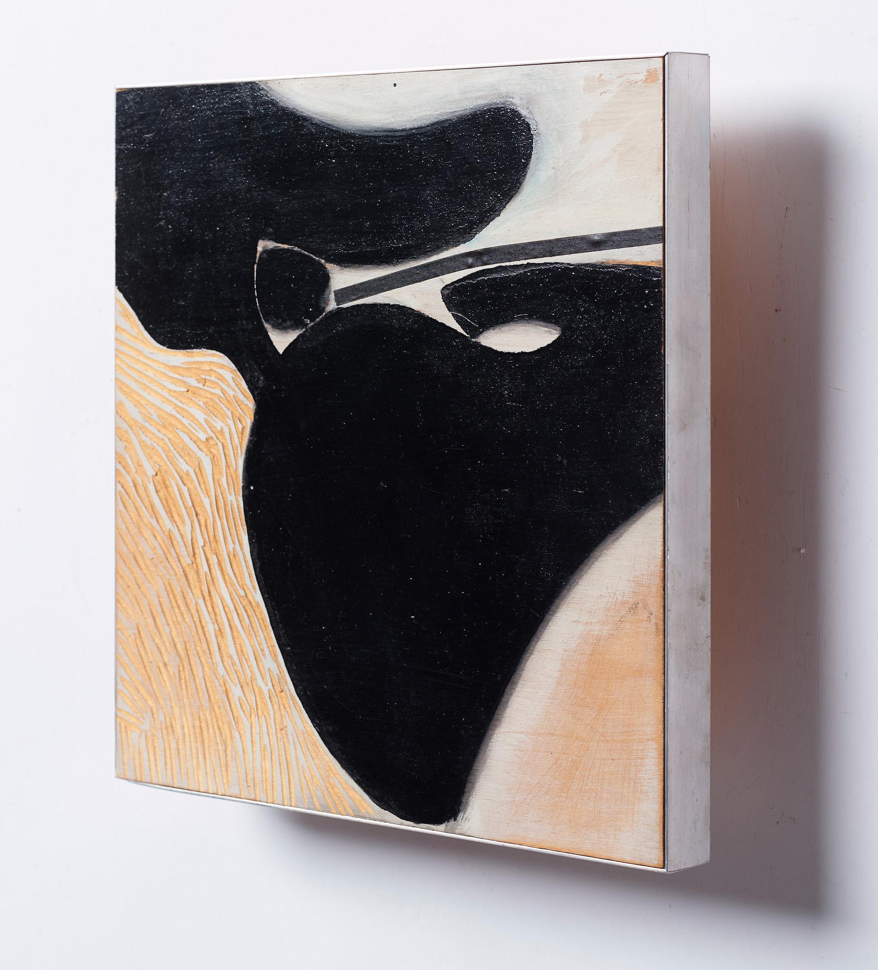 Victor Pasmore, "Black Development, No. 70 (Maquette)".