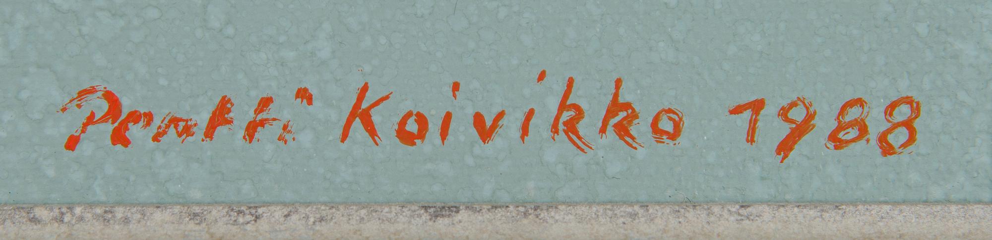 Pentti Koivikko, Skidåkare.