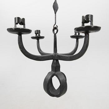 Bertil Vallien, ljuskrona, Kosta Smide 1900-talets andra hälft.