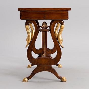 AN EMPIRE SEWING TABLE, early 19th century.