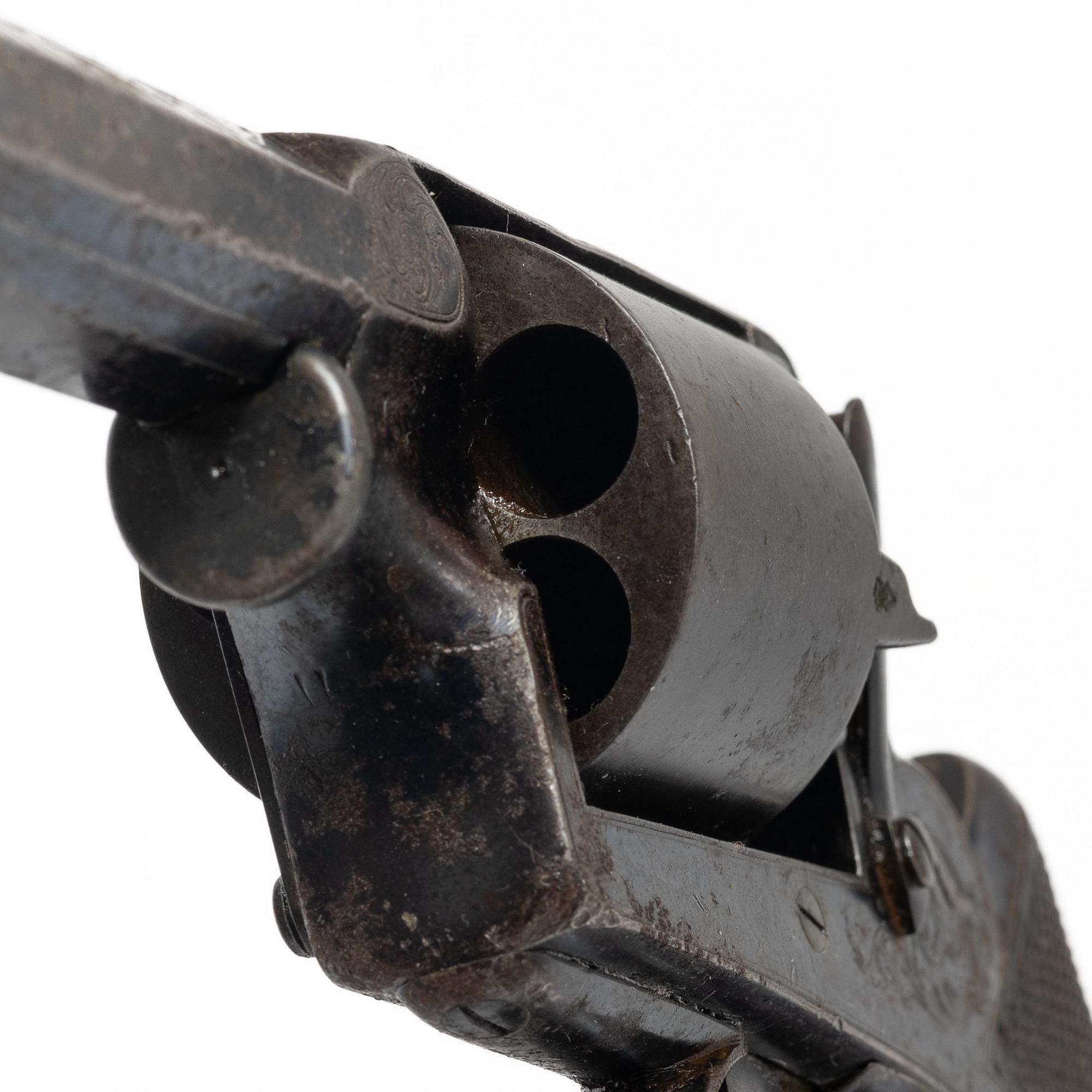 Slaglåsrevolver, brittisk  Deane, Adams & Deane. 1800-talets mitt.