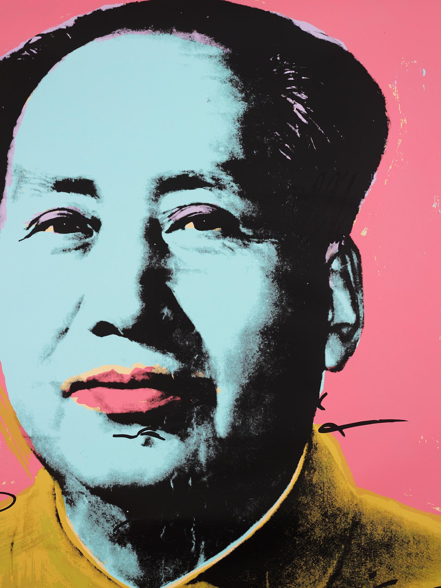 Andy Warhol, ”Mao”.